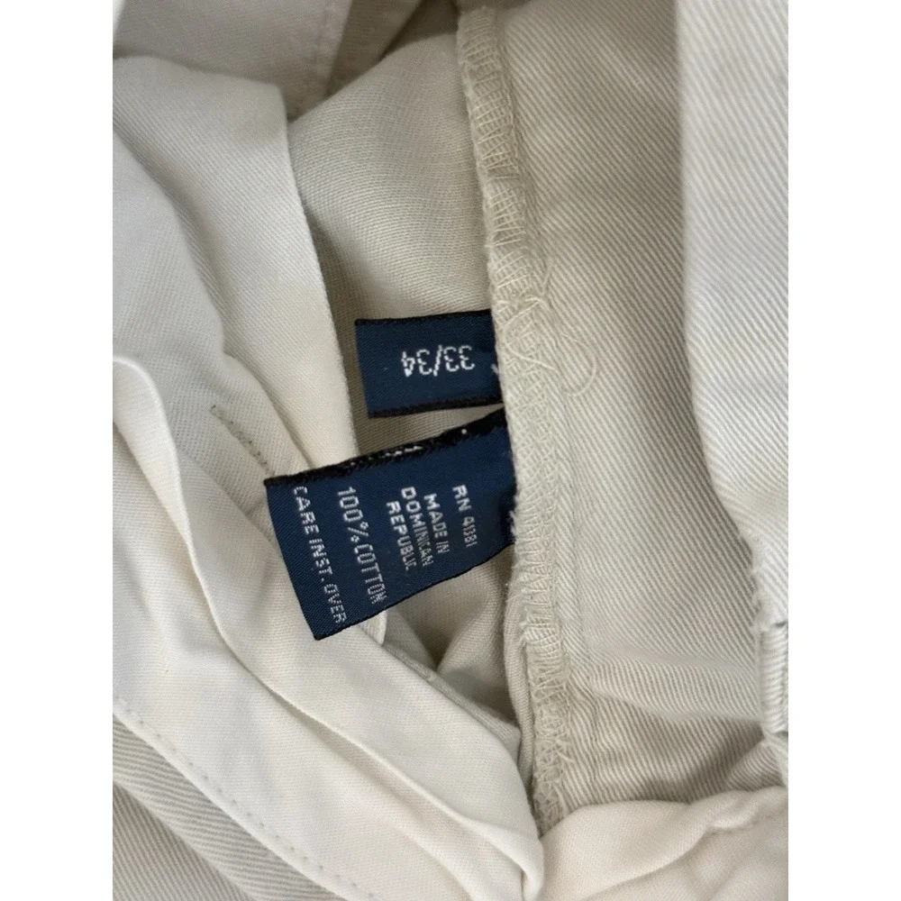Polo by Ralph Lauren Cream Khaki Chinos
